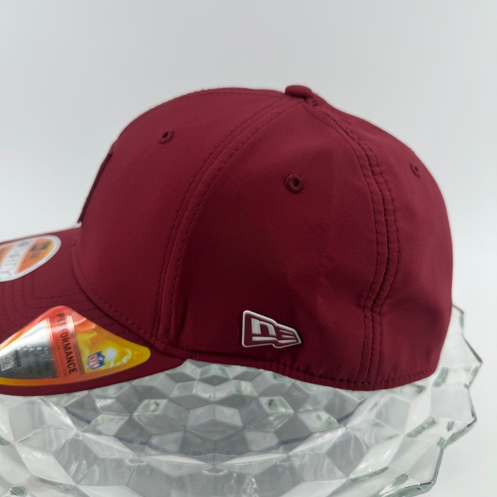 New Era Washington Commanders 39THIRTY NFL 2025 Sideline Hat Burgundy L/XL NEW